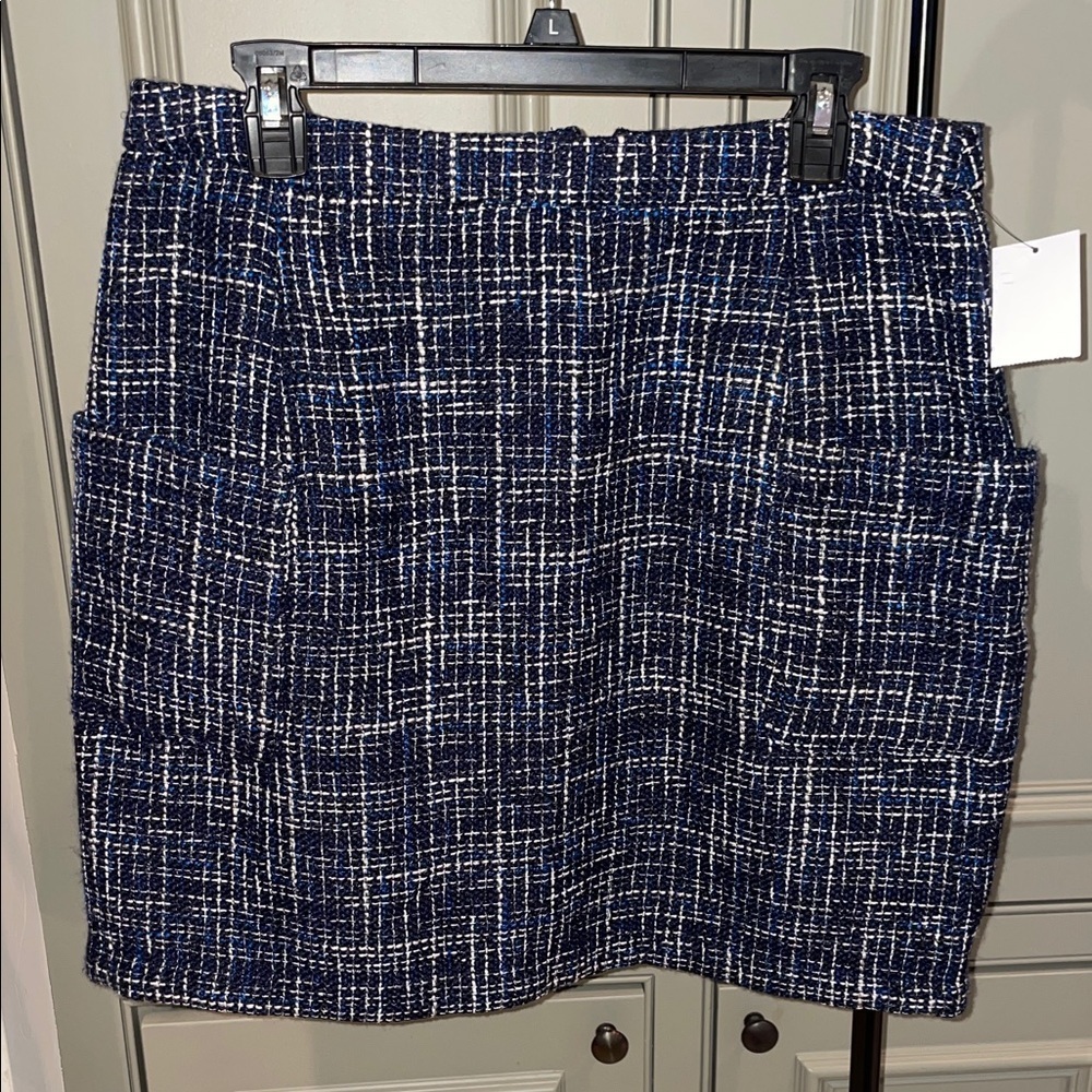 NWT Rebecca Minkoff Tweed Mini Skirt Parisian Preppy Luxe Chic